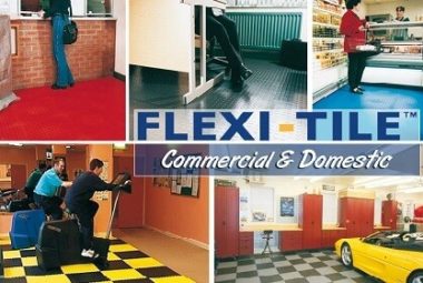 Flexi-Tile Boden für Gewerbe und Handel