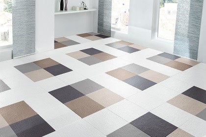 Flexi-Tile™ Boden für Haus und Garage - PVC Fußbodenbelag - PVC