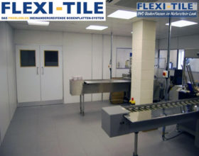 Flexi-Tile Eclipse Mini Anwendungsbeispiel Gewerbeboden