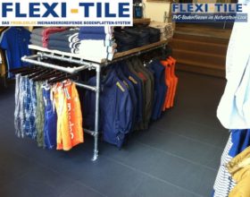 Flexi-Tile Eclipse Mini Anwendungsbeispiel Ladenbereich