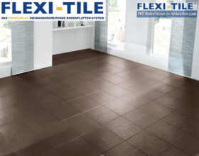 Flexi-Tile Eclipse Mini Anwendungsbeispiel Sonderfarben Antique Brown