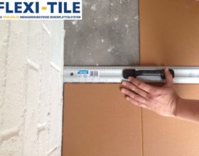 Flexi-Tile Eclipse Mini Anwendungsbeispiel verlegen