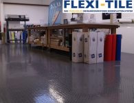 Flexi-Tile PVC Belag als Gewerbeboden