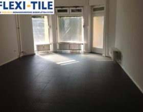 Flexi-Tile PVC Bodenfliesen als Gewerbeboden - Anwendungsbeispiel Laden