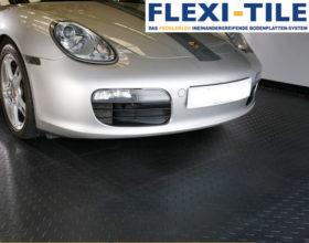 Flexi-Tile PVC Bodenplatten im Garagenbereich