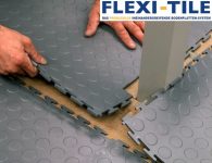 Flexi-Tile - Verlegung PVC Bodenfliesen