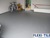 Flexi-Tile als PVC Fliesen als Garagenboden