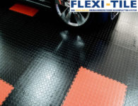 Flexi-Tile als PVC Garagenboden - Nahaufnahme