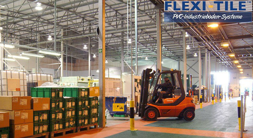 Flexi-Tile Ausführungen » PVC Fußbodenbelag - PVC Fliesen und